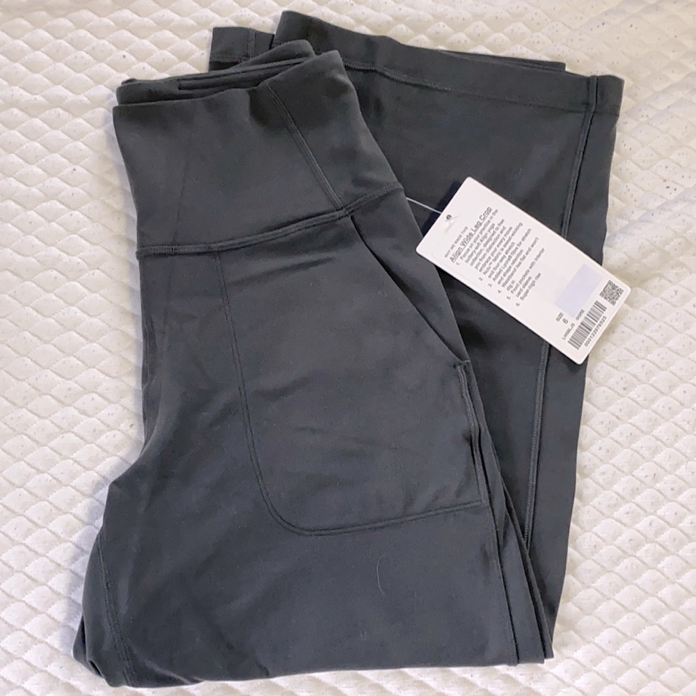 NWT Lululemon Align Wide Leg Crop